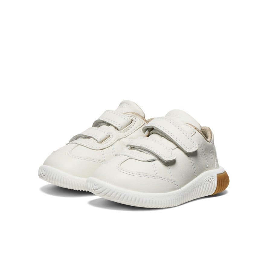 **KNX T Toe Sneakers for Toddlers - Star White/Star White | Comfortable & Stylish Kids' Shoes for Playtime & Everyday Wear**