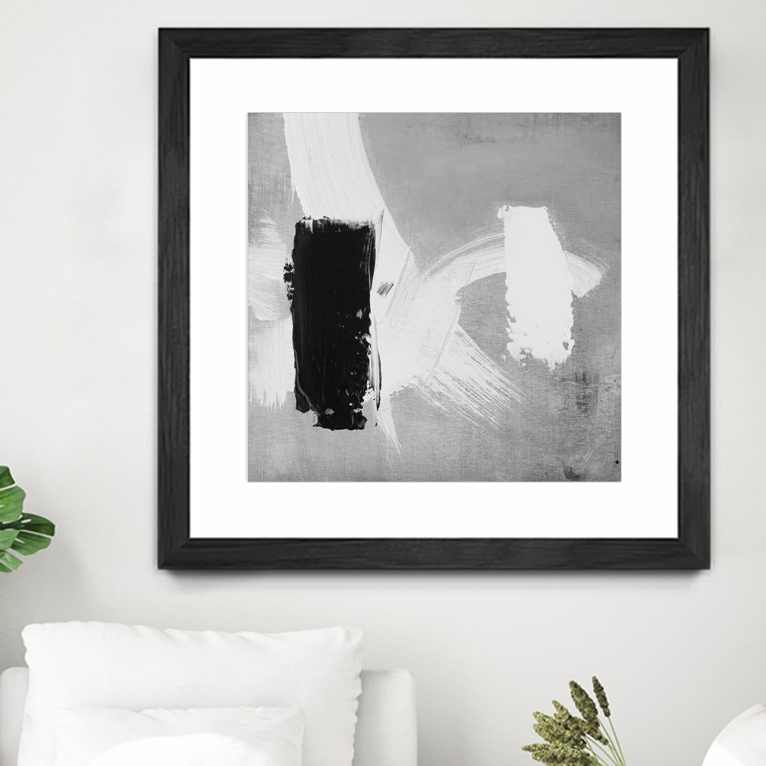 City Scene II - Urban Landscape Wall Art Print for Home & Office Decor | Perfect for Living Room, Bedroom, or Workspace