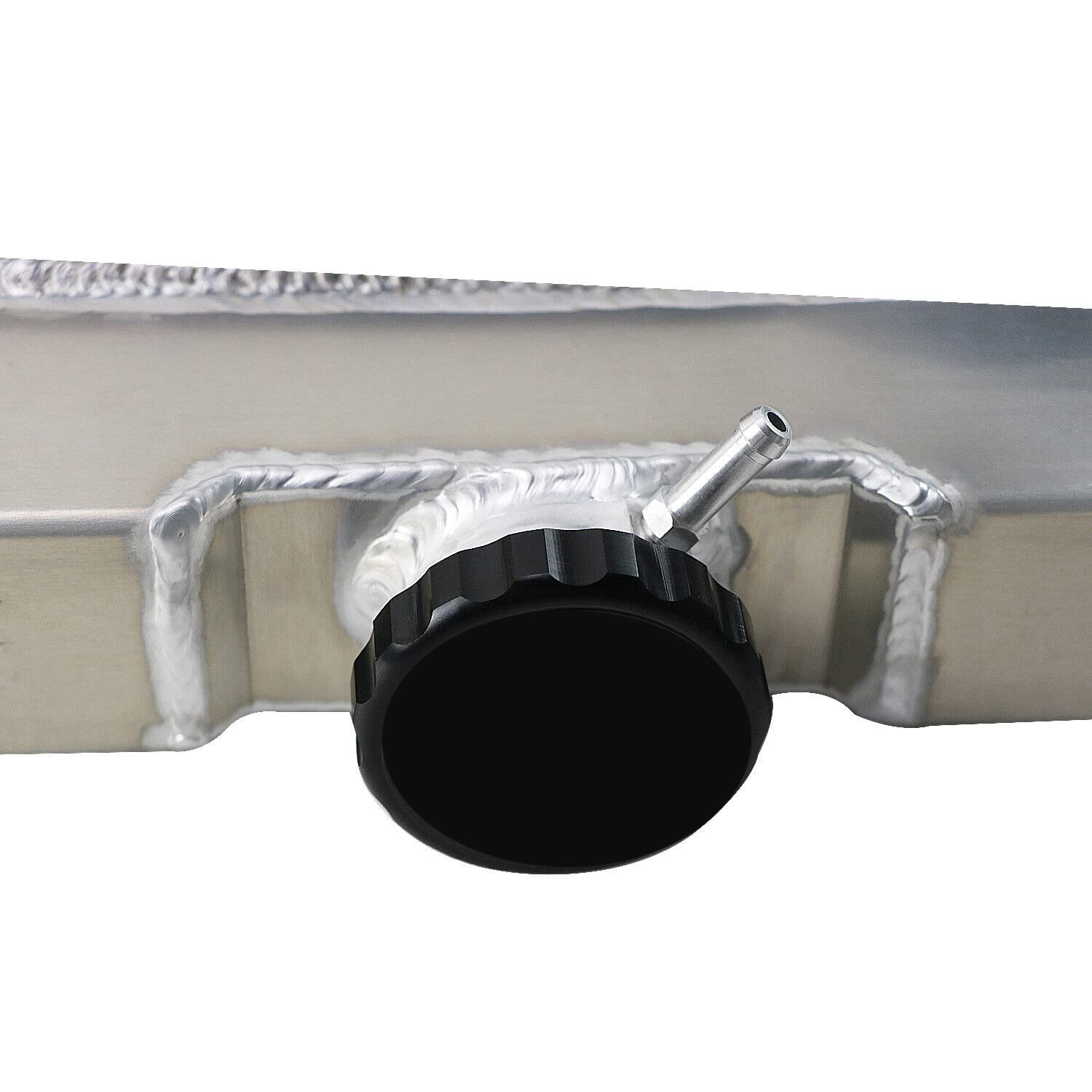 High Performance 3-Row Aluminum Radiator with Dual 12