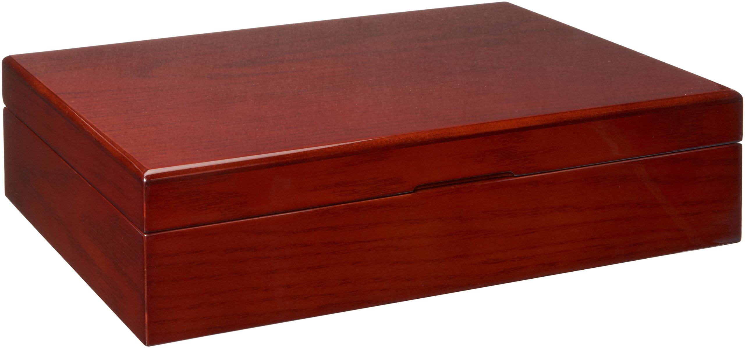 Premium Mahogany Wood Watch Box - Holds 12 Watches with Soft Microfiber & Charcoal Suede Interior | Luxury Watch Organizer for Men & Women | Perfect for Travel, Home Display & Watch Collection Storage