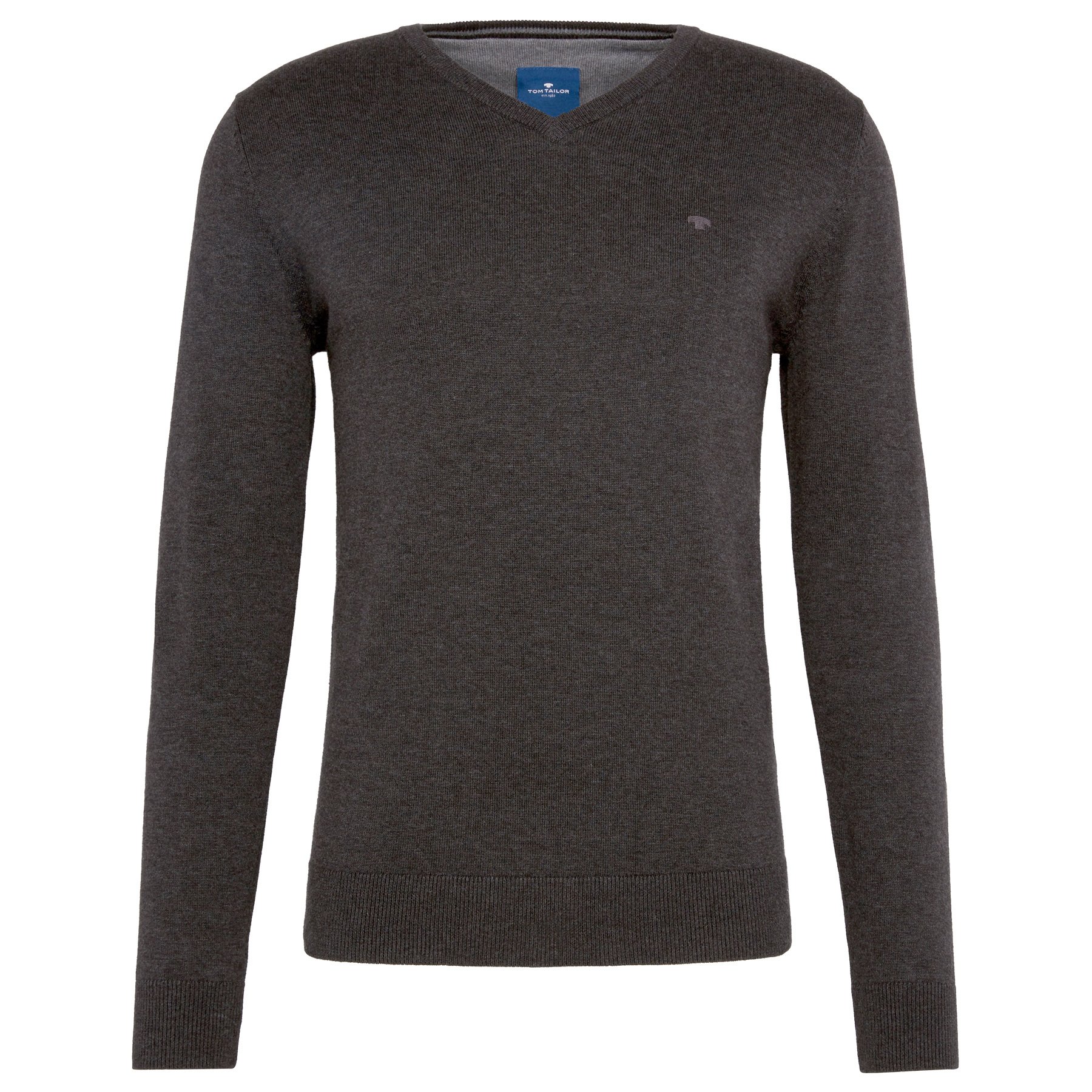 TOM TAILOR Men's Basic Sweater - Casual Knit Pullover for Everyday Wear & Layering | Perfect for Office, Outings & Cold Weather