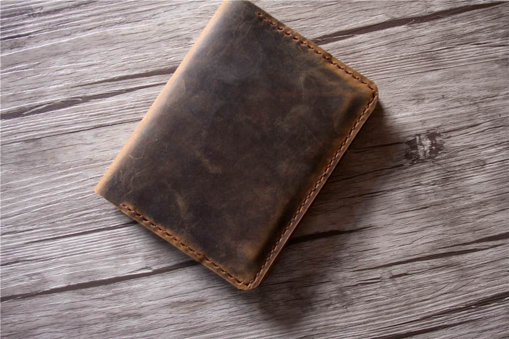 Premium Men's Leather Passport Holder - RFID Blocking Travel Wallet for Business & Vacation - Perfect for Airports, Hotels & International Trips