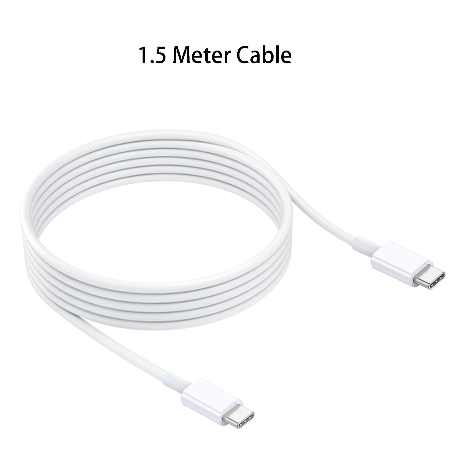 Fast Charging Wall Charger for Samsung Galaxy A14/A21S/A22/A21/A52/A23/A03S/A32/A12/A20/A13/A11/S10/S10e - USB C Power Adapter with 1.5M Cable - Quick Charge for Home, Office & Travel