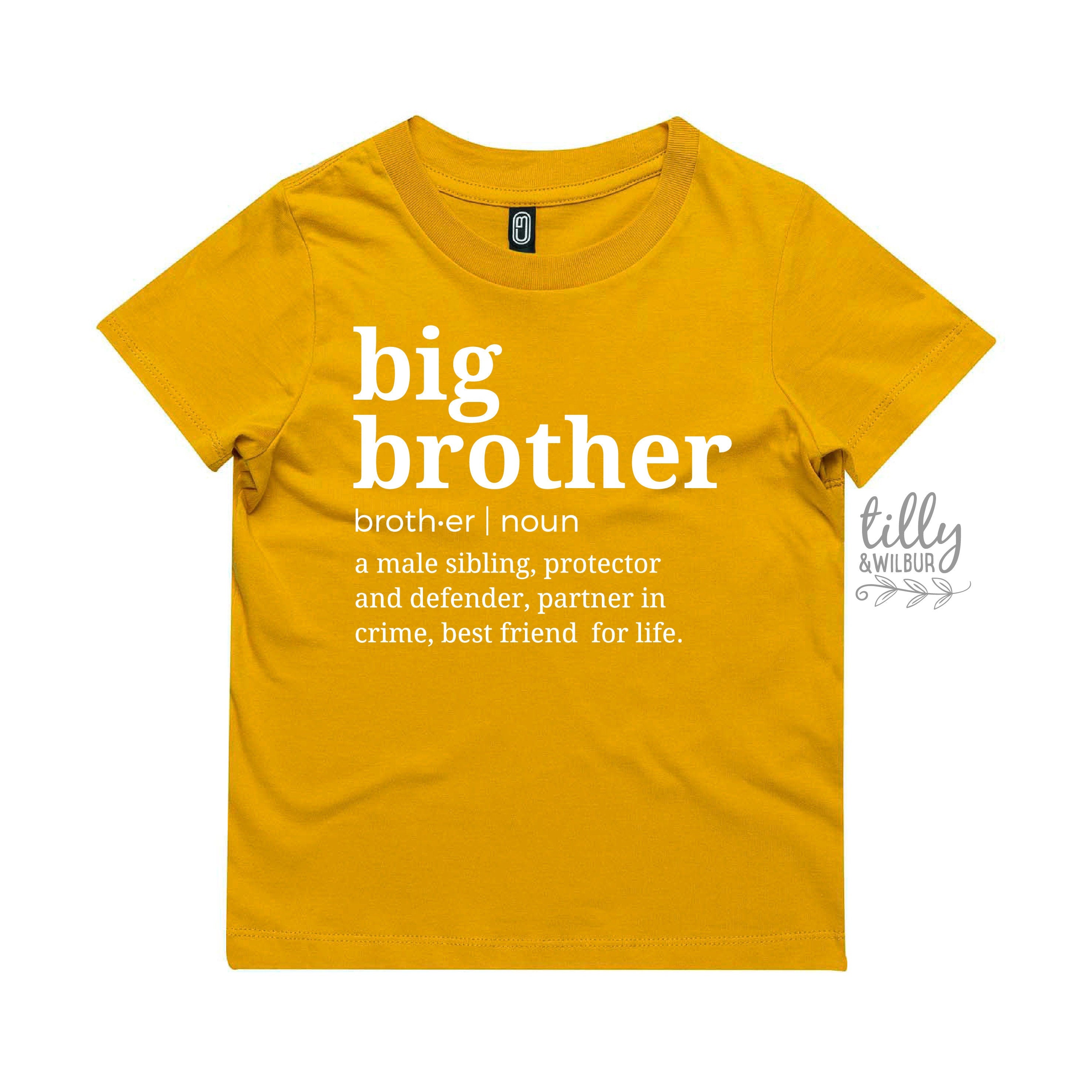 Big Brother Graphic T-Shirt for Men & Women - Trendy Vintage Style Tee for Casual Wear, Street Fashion & Gifts