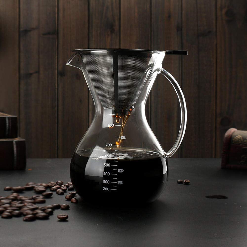Premium French Press Coffee Maker - 34oz Heat-Resistant Borosilicate Glass, Stainless Steel Filter - Perfect for Home, Office & Camping Brewing Fresh Coffee