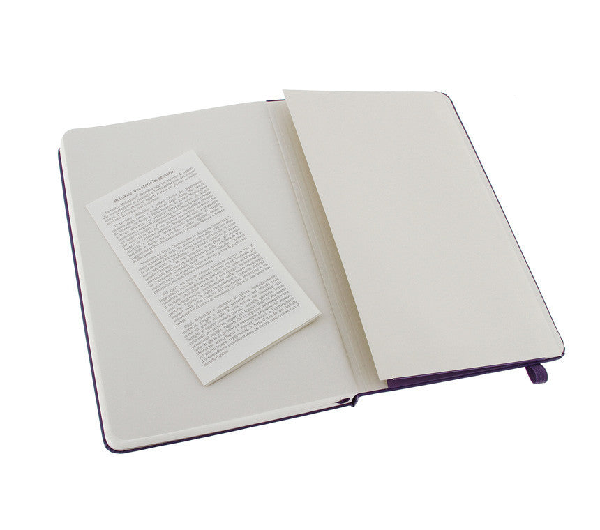 Premium Moleskine Colored Plain Notebook - Extra Small Hard Cover Journal for Writing, Sketching & Note Taking - Perfect for Travel, School & Office Use