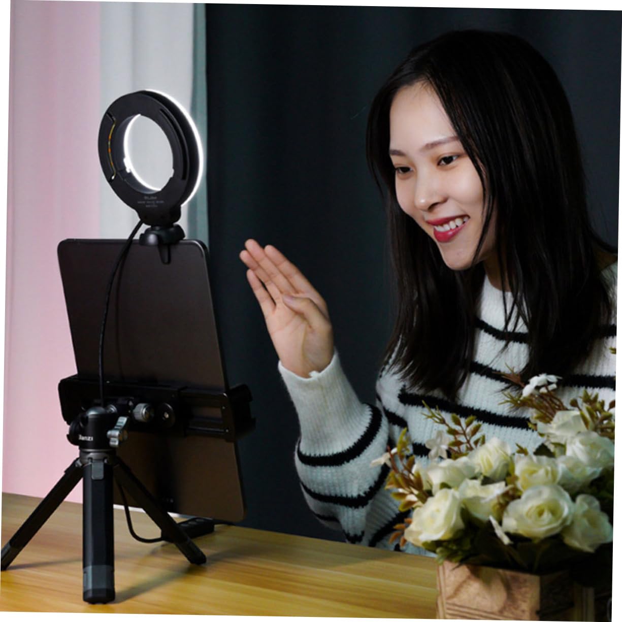 OSALADI 4-Pack Selfie Ring Light Kit with Stand - 10