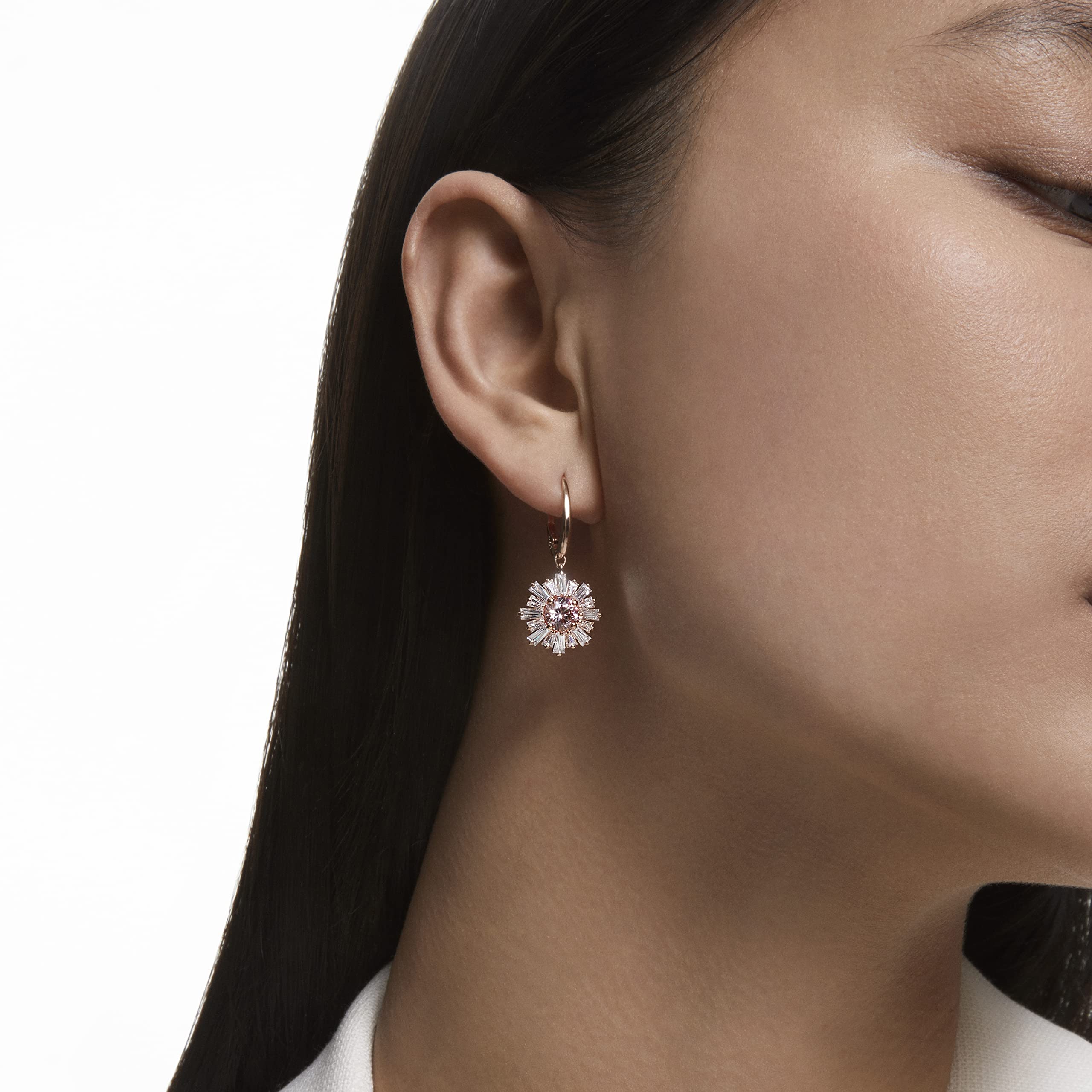 Swarovski Pink Crystal Jewelry - Rose Gold for Women