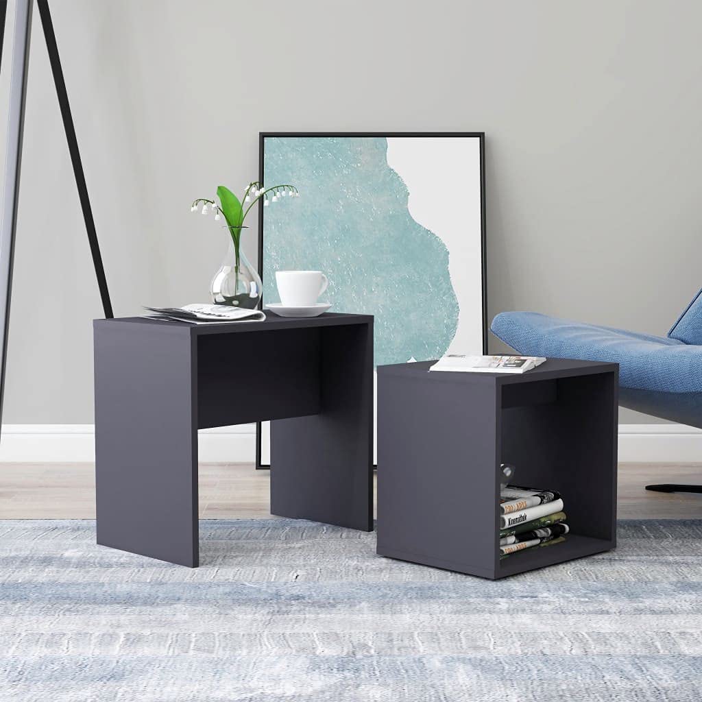 Modern Nested Coffee Table Set - 18.9