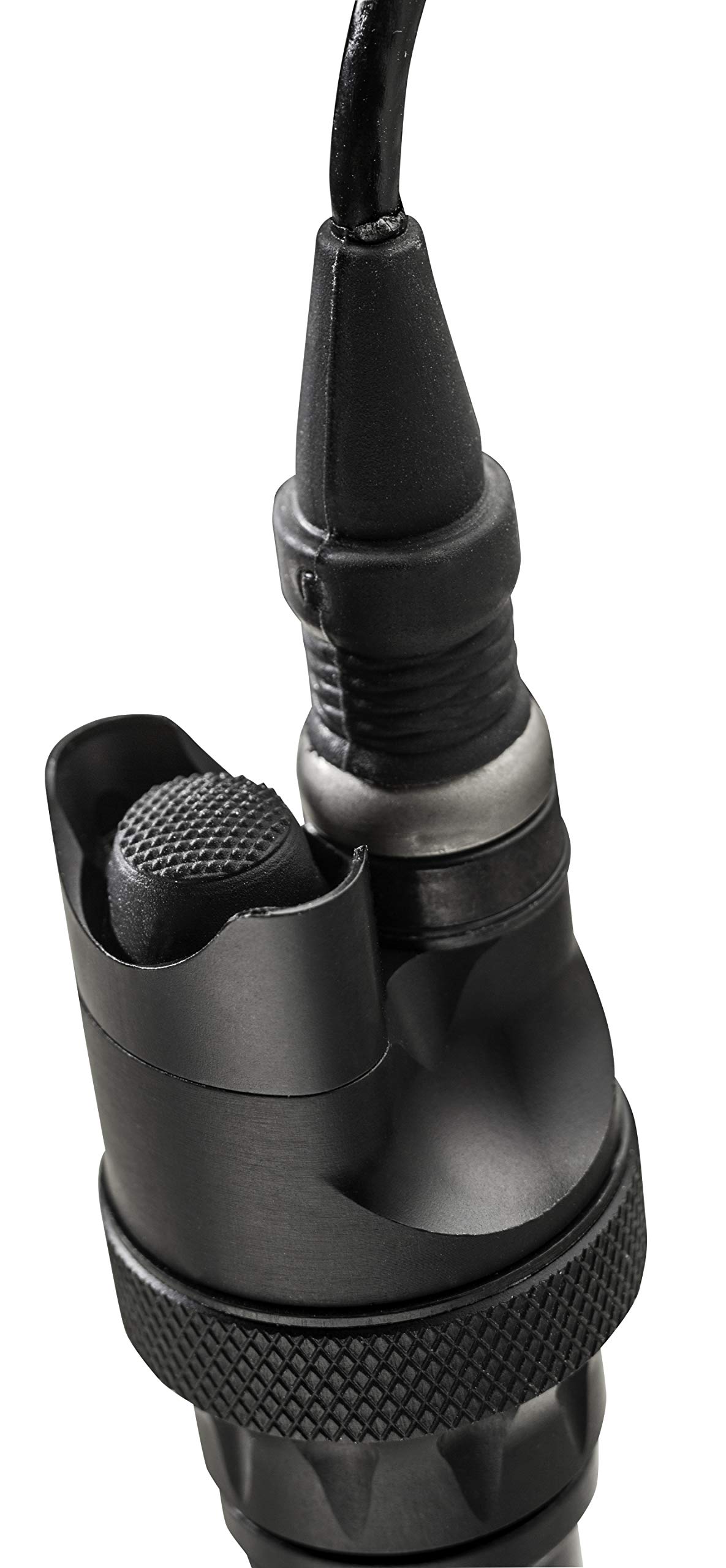 Mil-Spec Rear Dual Switch Assembly for Scoutlight WeaponLights - Tactical Click Switch & Switch-Socket with ST07 Tape Switch (Black) - Perfect for AR-15, Shotguns & Tactical Firearm Accessories