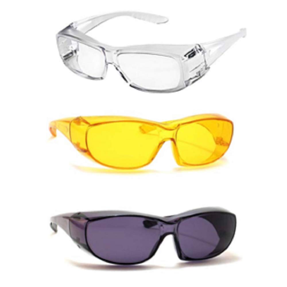 ANSI Z87.1 Safety Glasses with UV Protection & Side Shields - For Work & DIY