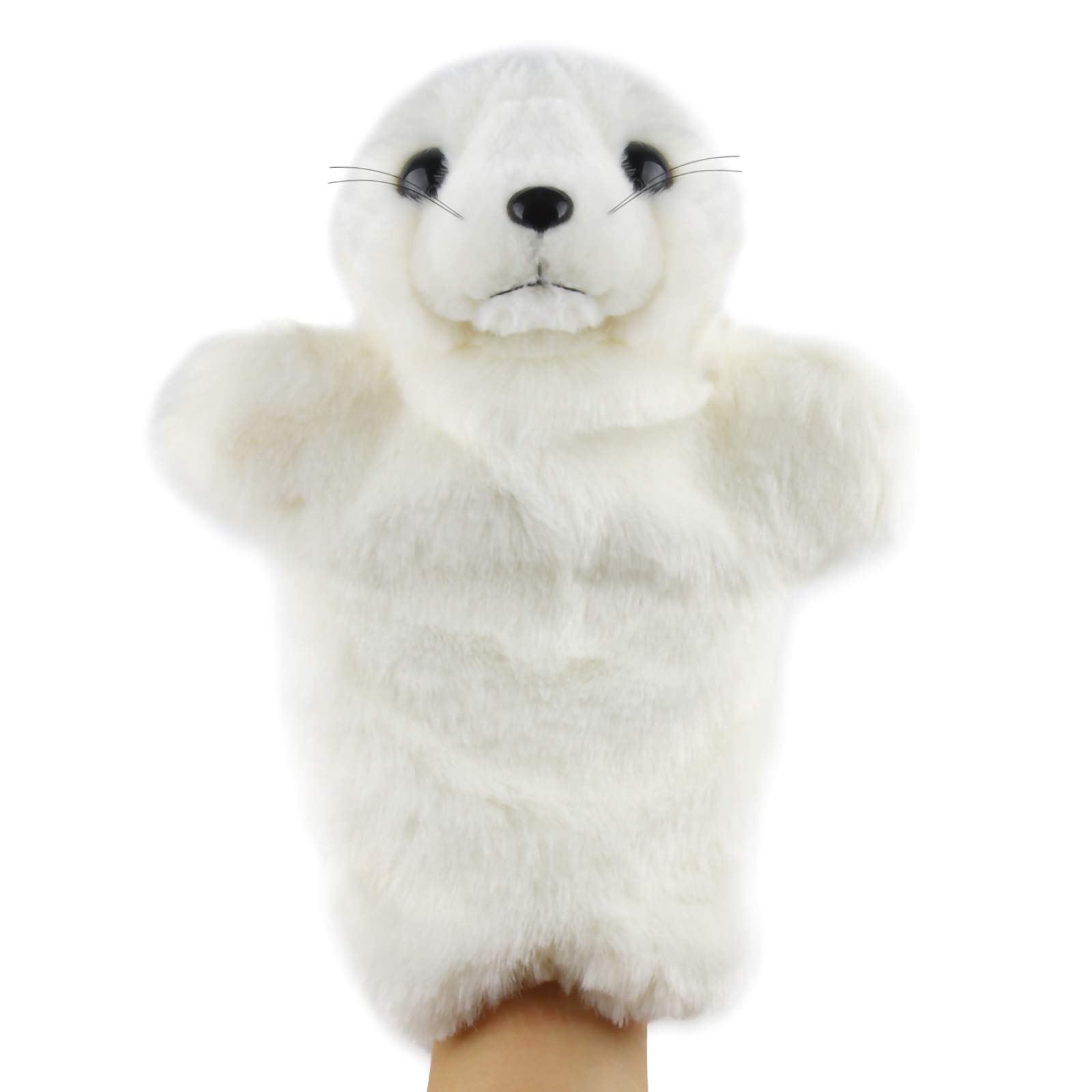 Andux Cute Plush Hand Puppet - Soft Stuffed Animal Toy for Kids (SO-28 Sea Lion) - Perfect for Storytelling, Role Play & Early Childhood Education