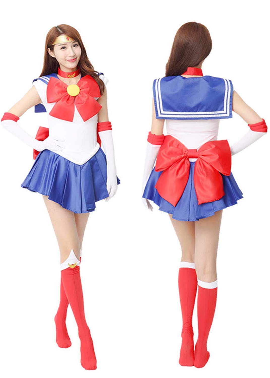 Sweet Cherry US Size Tsukino Usagi Cosplay Costume for Women (Female XL) - Perfect for Anime Conventions, Halloween Parties, and Cosplay Events