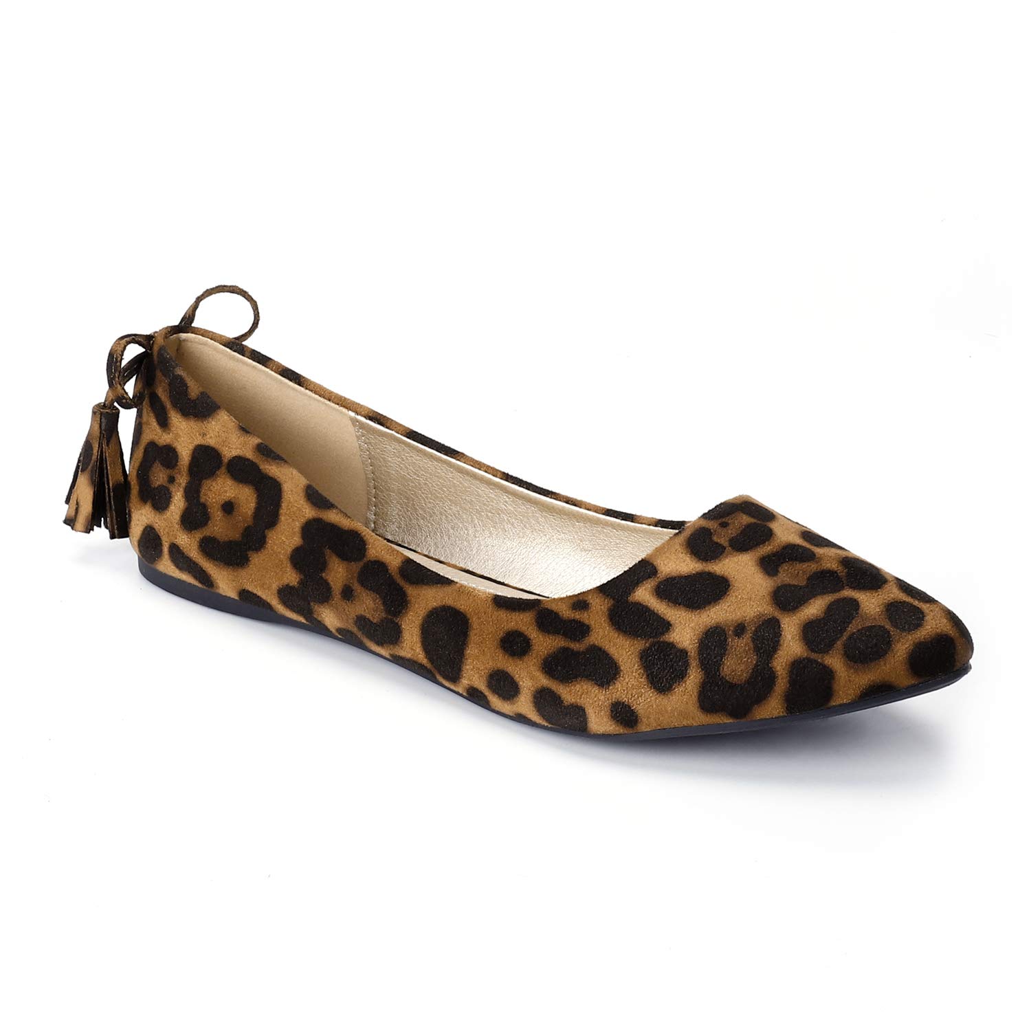 Trary Women's Classic Ballet Flats - Comfortable Slip On Pointed Toe Shoes for Walking, Work, Wedding & Dress Occasions | Soft & Lightweight Everyday Flats
