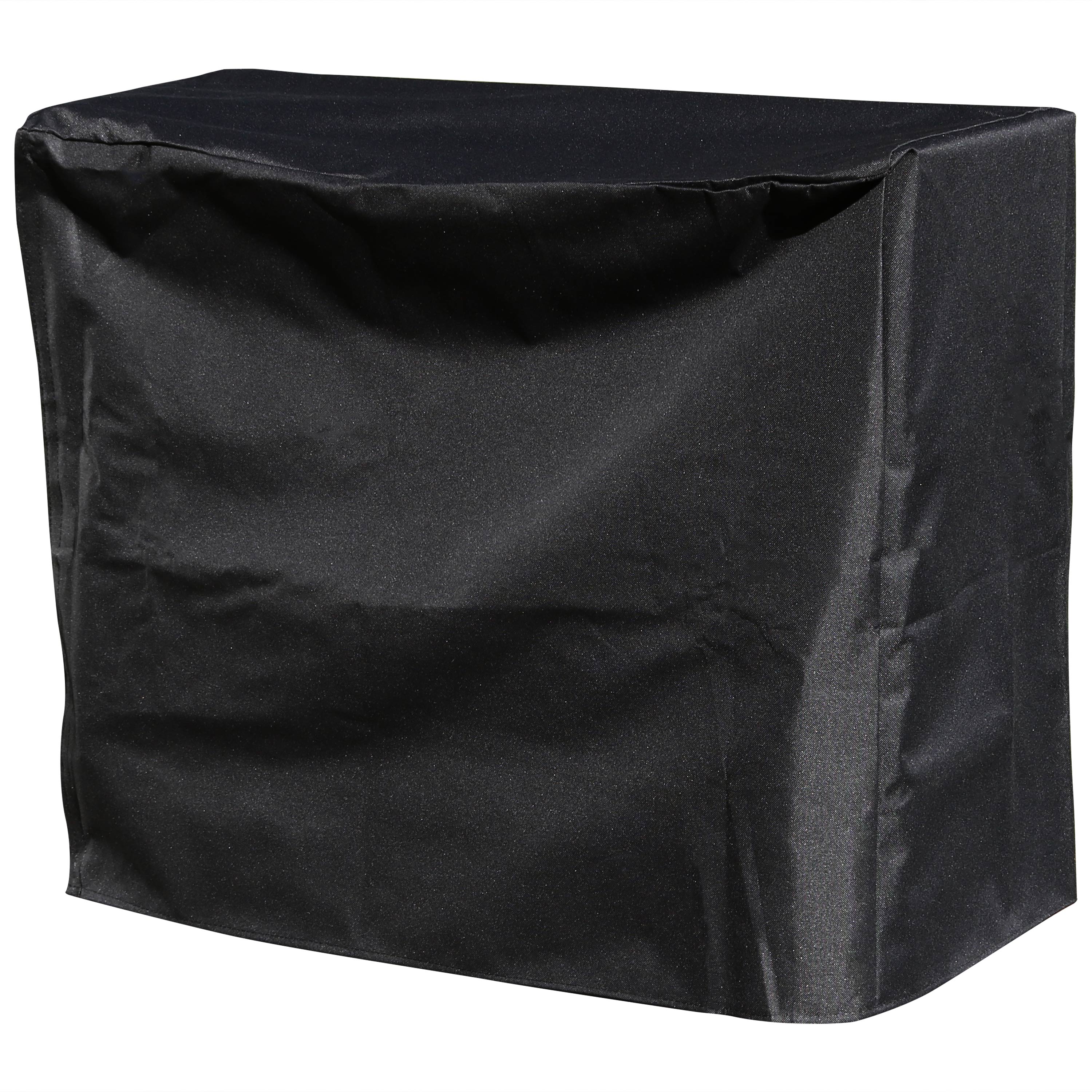Sunnydaze Outdoor Firewood Log Rack Cover - Heavy Duty Waterproof Firewood Storage Cover, Black - Perfect for Patio, Backyard, and Camping Firewood Protection