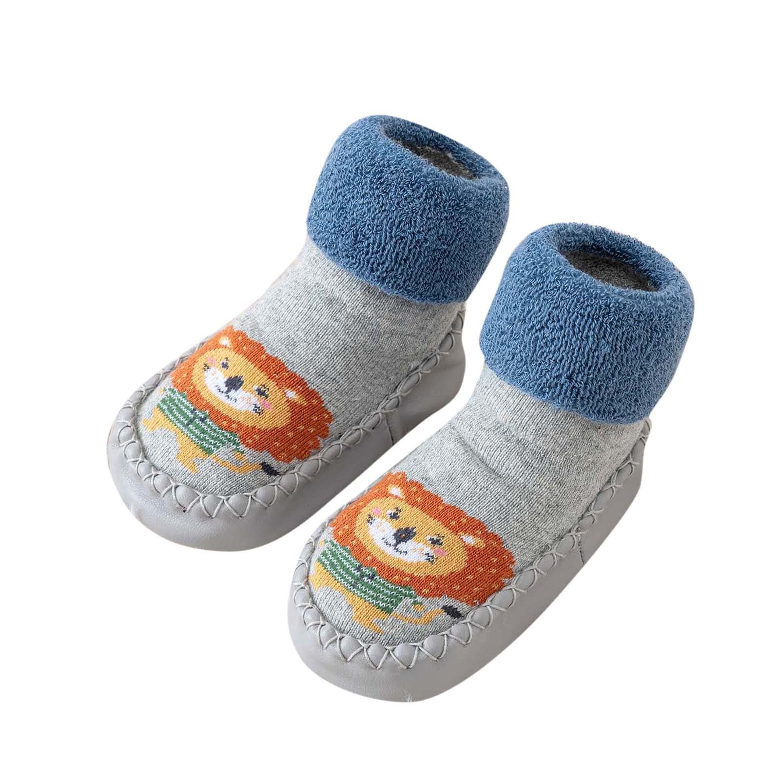 Bblulu Infant Toddler Baby Shoes - Soft Sole First Walkers for Boys & Girls (6-24 Months) | Non-Slip Socks for Indoor Play, Learning to Walk, and Daycare