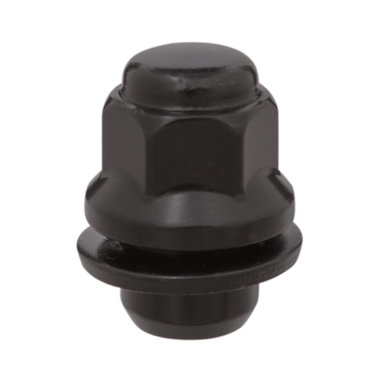 Black 12X1.25 Mag Lug Nuts for Toyota - OE Style 13/16