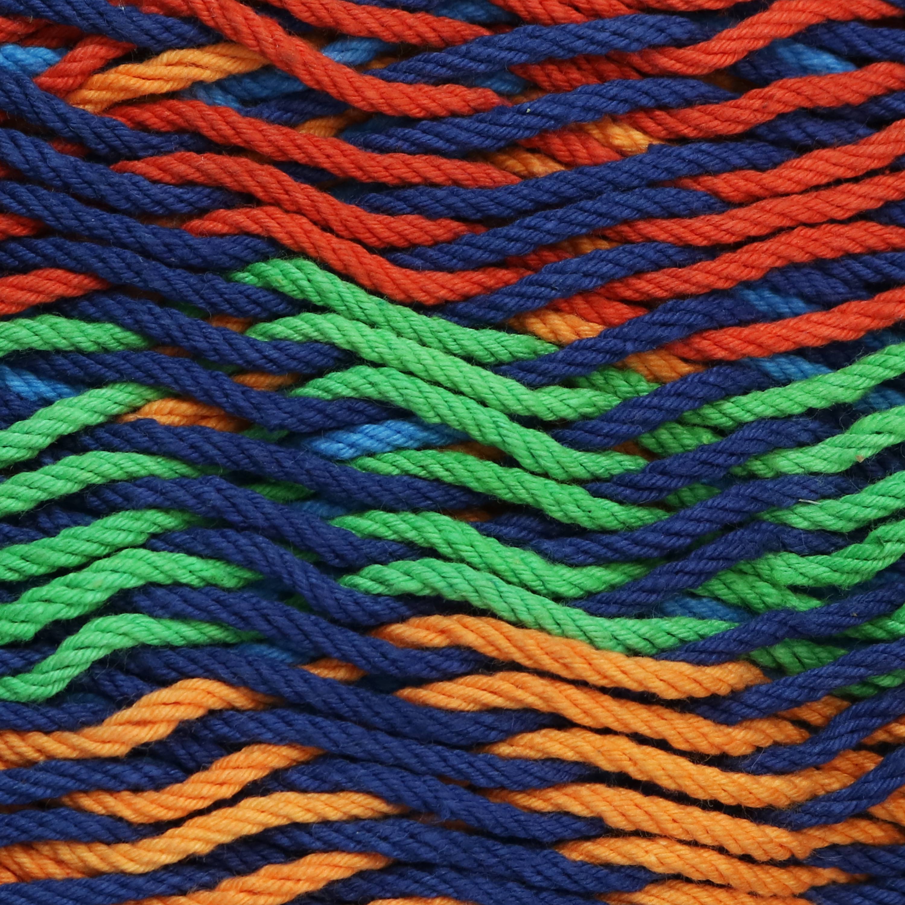 Sunnydaze Family Size Handwoven Thick Cord Mayan Hammock - Durable & Comfortable Outdoor Hammock for Backyard, Patio, Beach, and Camping