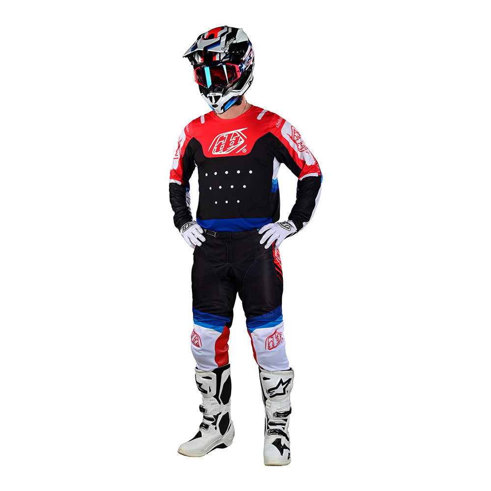 GP Pro Air Jersey Apex Red/Black - Lightweight Performance Cycling Shirt for Men - Perfect for Road Biking, Mountain Cycling & Outdoor Sports