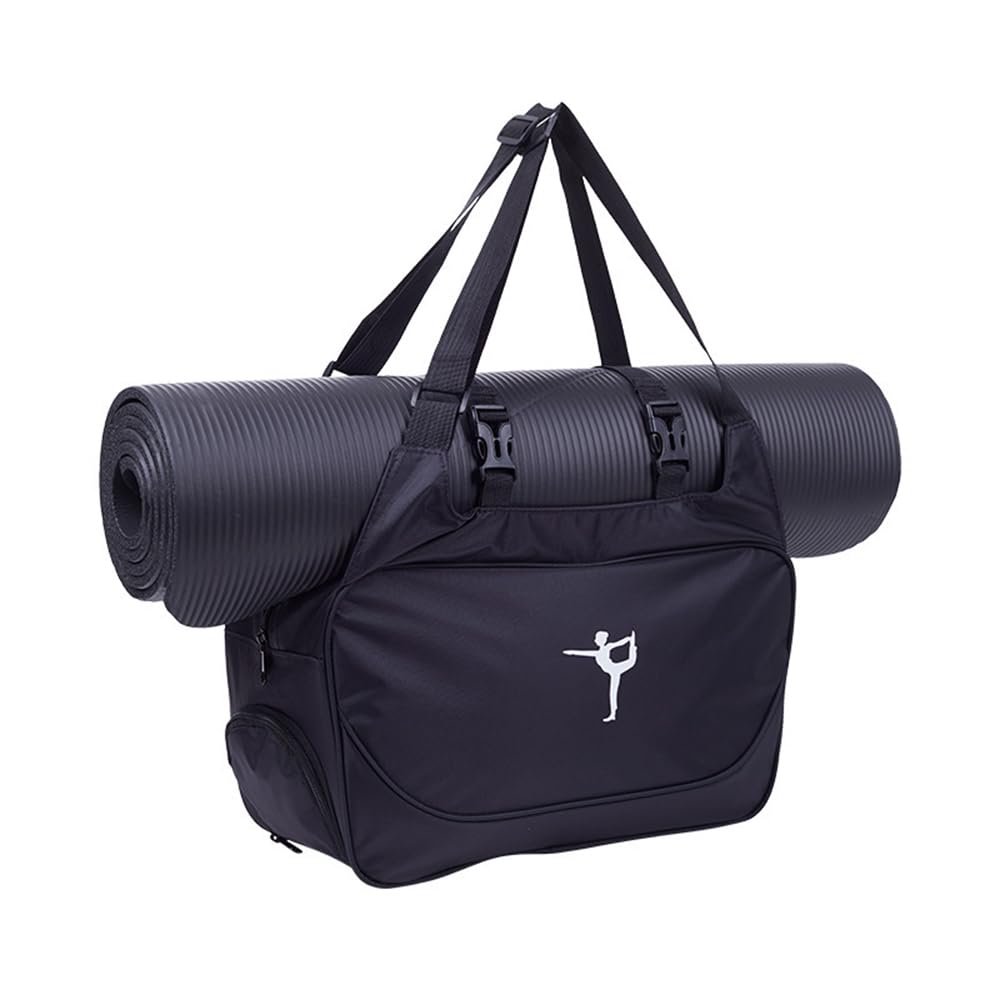 Premium Yoga Mat Bag - Lightweight & Durable Yoga Mat Carrier with Adjustable Strap - Perfect for Yoga, Pilates, Gym & Travel (Yoga Mat Not Included)