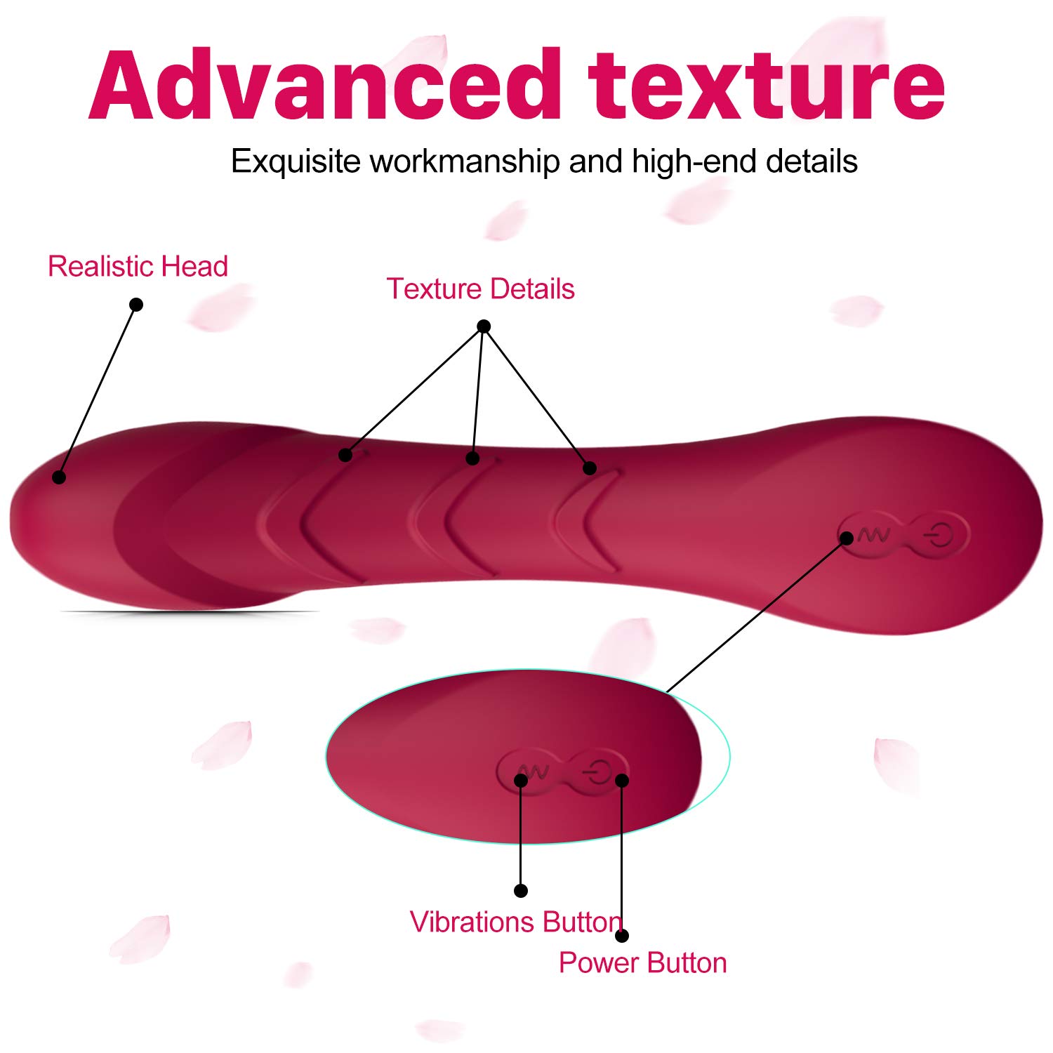 Powerful Silent Clitoral Vibrator for Women - YICOCO Rechargeable G-Spot & Anal Stimulator with 12 Vibration Modes, Ultra Soft Silicone - Perfect for Couples Play & Solo Pleasure