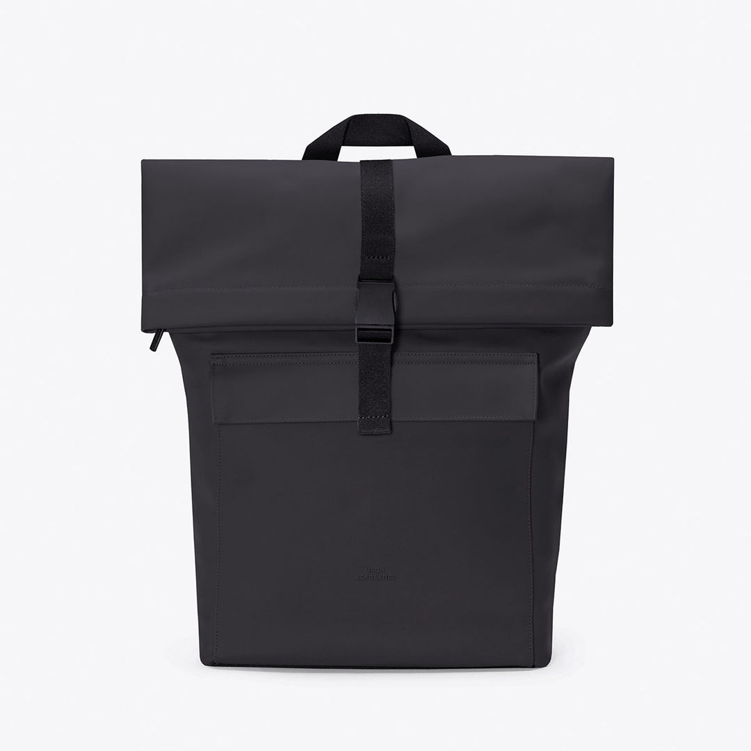 Ucon Acrobatics Jannik Mini Backpack - Stylish & Compact Black Daypack for Travel, Hiking & Daily Use