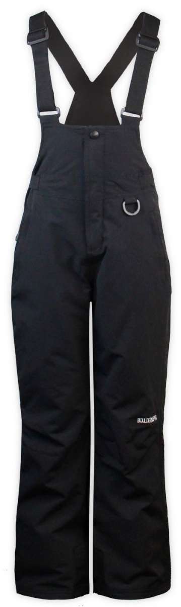 Boulder Gear Youth Pinnacle Insulated Bib Snow Pants - Waterproof Winter Bib Overalls for Boys & Girls 2022-2023 - Perfect for Skiing, Snowboarding & Cold Weather Outdoor Activities