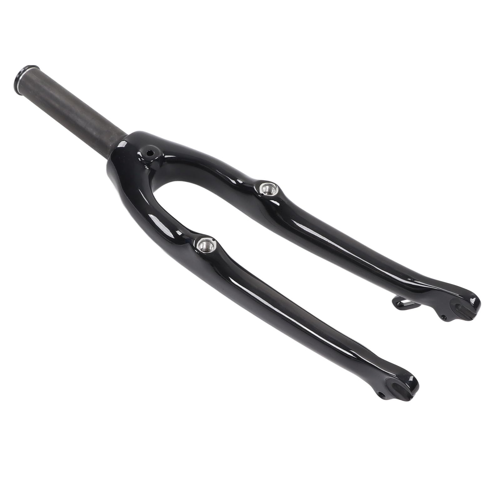 20in Carbon Fiber Front Fork Replacement for Folding Bikes - Compatible with V Brake & C Brake Systems - Lightweight & Durable Upgrade for Commuting & Urban Cycling