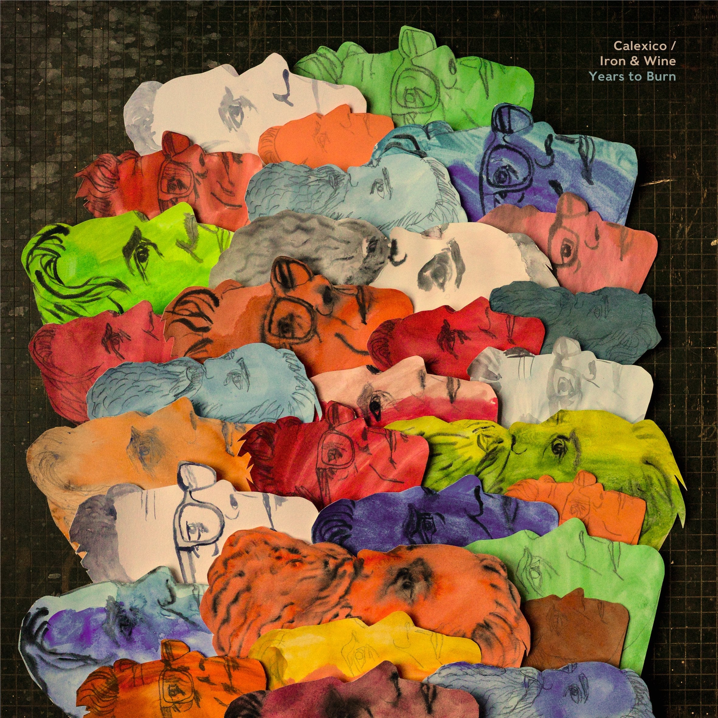 Calexico and Iron & Wine - Years To Burn Vinyl Record | Indie Folk Americana Music Album | Perfect for Relaxing Evenings & Road Trips