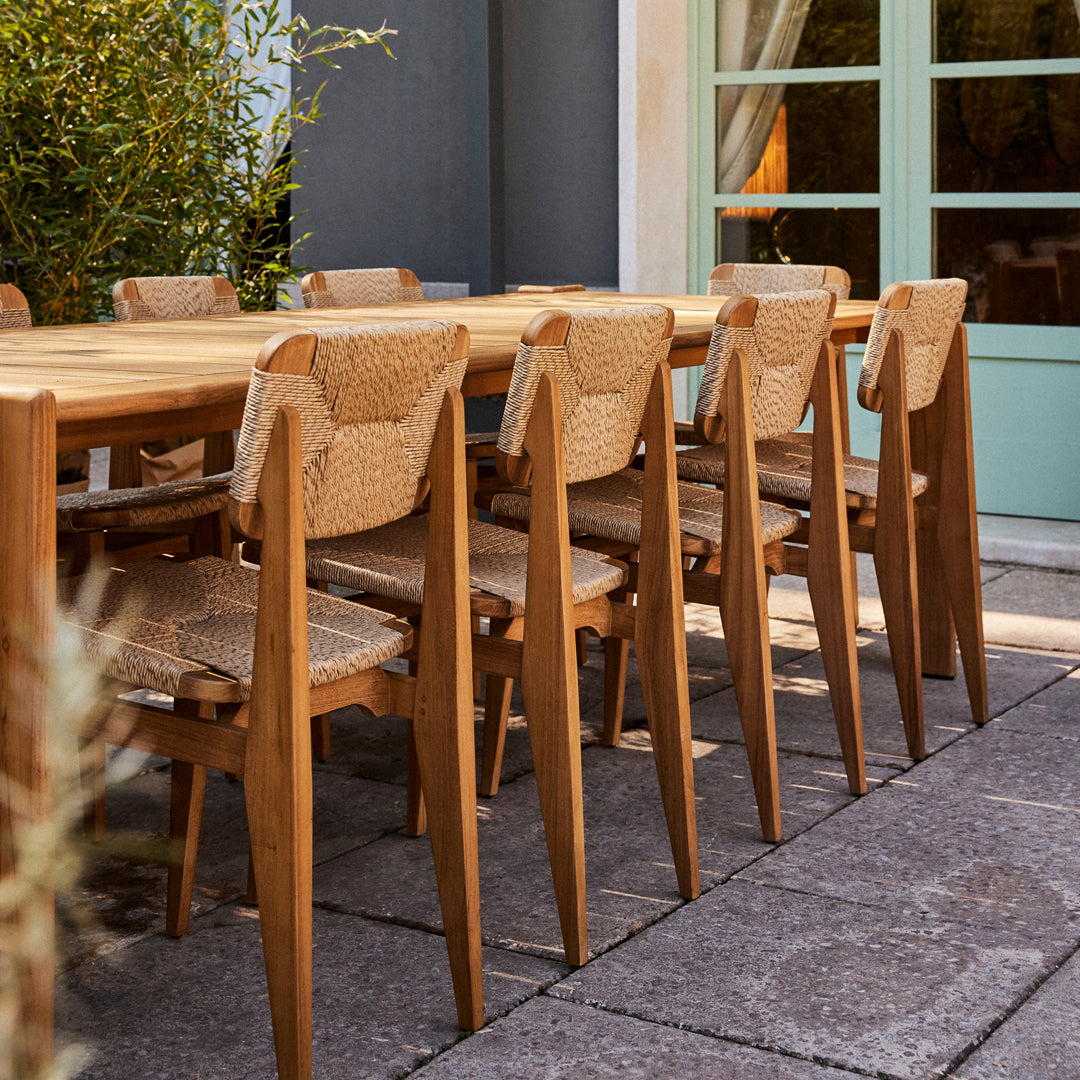 Modern Atmosfera Dining Table - Elegant Wooden Kitchen Table for 6-8 People, Perfect for Family Dinners & Entertaining Guests