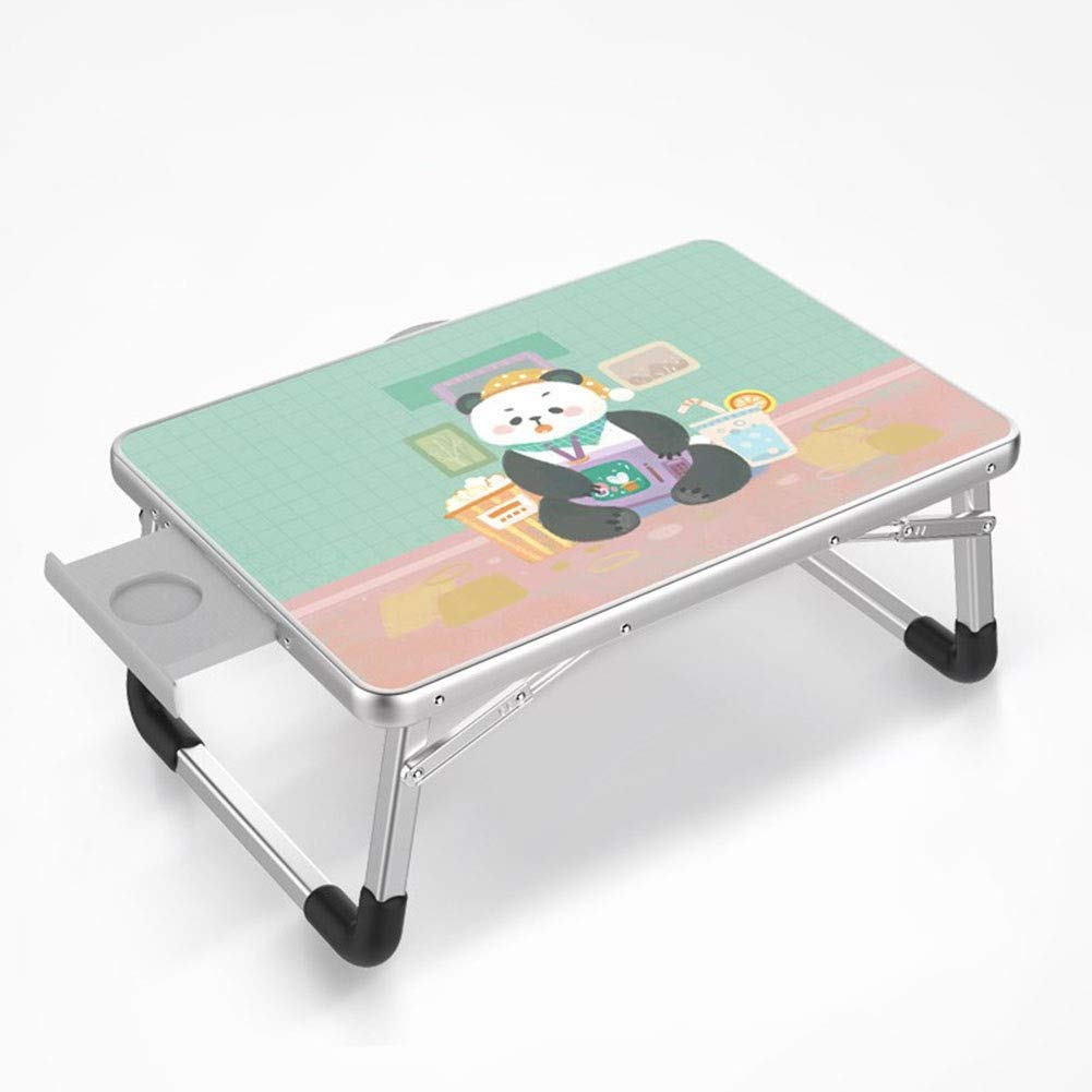 HUAHUA Foldable Laptop Desk for Small Spaces - Portable Study Table for Dorm, Bed, Sofa - 5 Adjustable Styles (70x50cm) - Perfect for Students, Remote Work & Home Office (Style5)