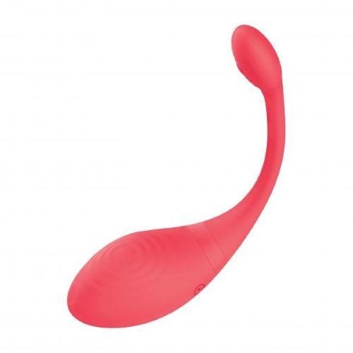 Remote Control Love Egg - Wireless App Controlled Vibrator for Couples, Long Distance LDR Play, Coral Pink - Perfect for Romantic Nights & Spicing Up Relationships