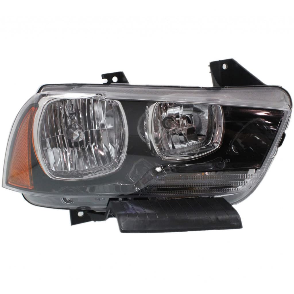 Dodge Charger Headlight Assembly Passenger Side 2011-2014 | CH2503232 | 57010410AF | Replacement for Dim or Broken Headlights | Perfect for Night Driving & Road Safety
