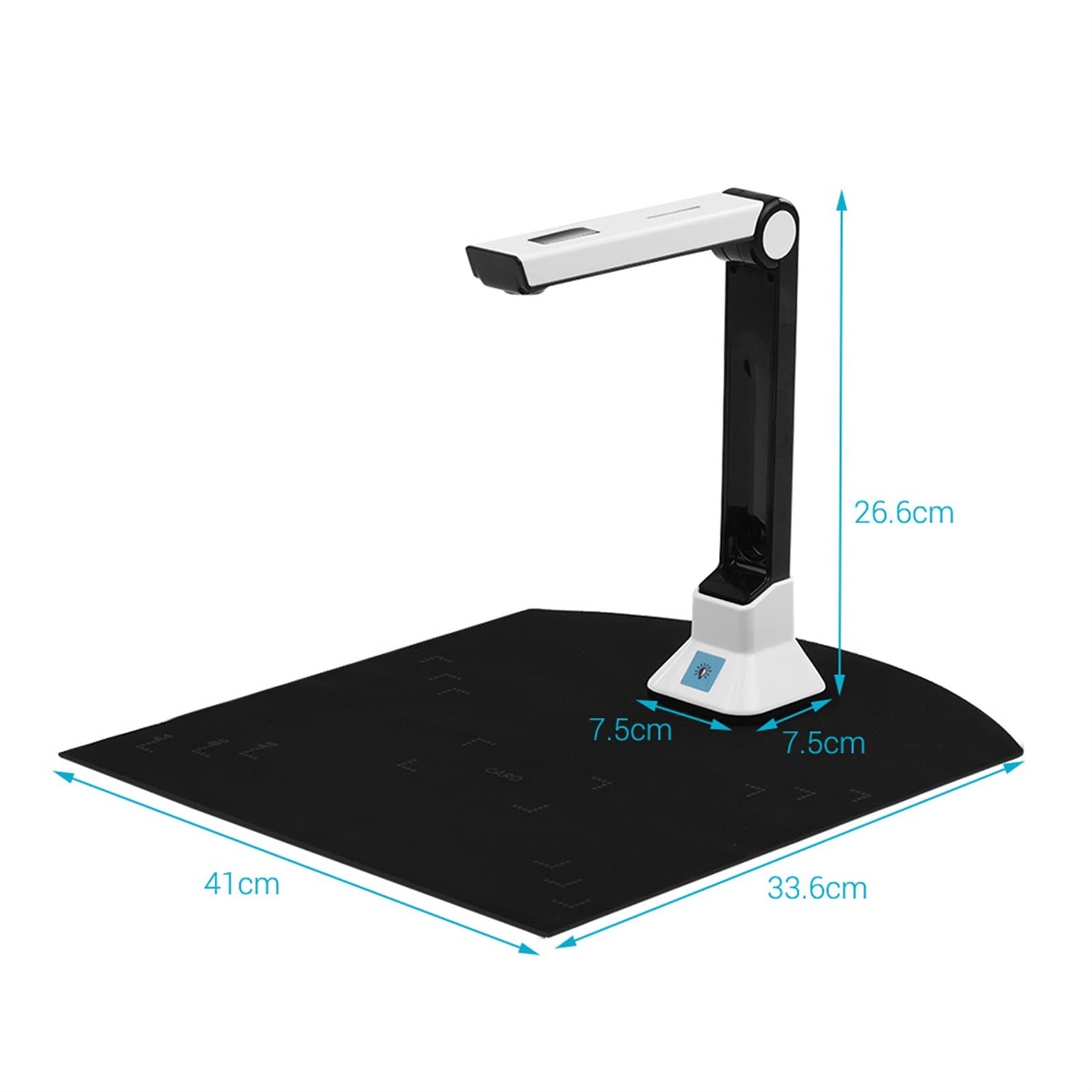KOVOSCJ Portable Document Scanner - 10MP A4/A3 Book Scanner with Auto Focus & HD Camera - High-Speed Scanning for Office, School & Home Use