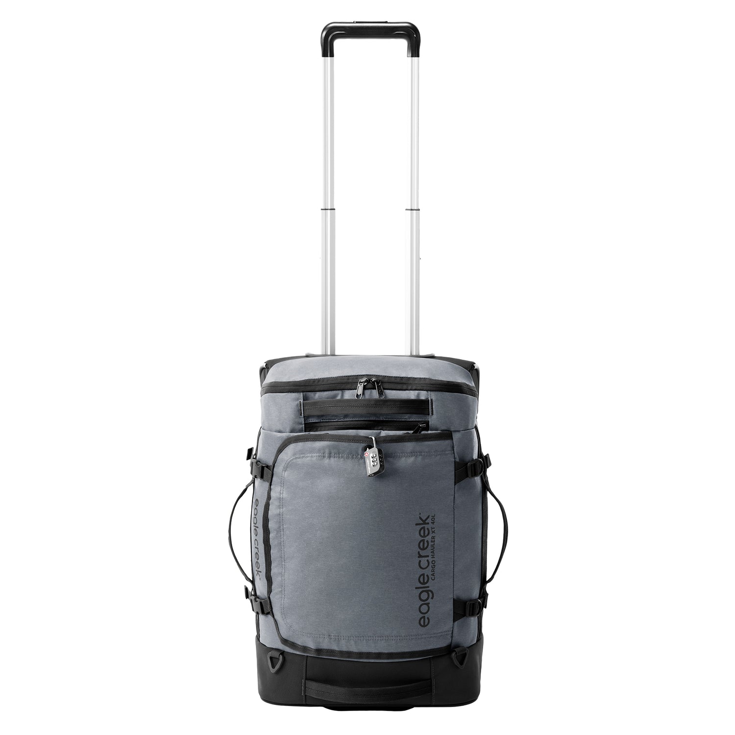 Eagle Creek Cargo Hauler XT Wheeled Duffel Bag - International Carry On Luggage - Charcoal Black - Perfect for Travel, Business Trips & Adventure Vacations