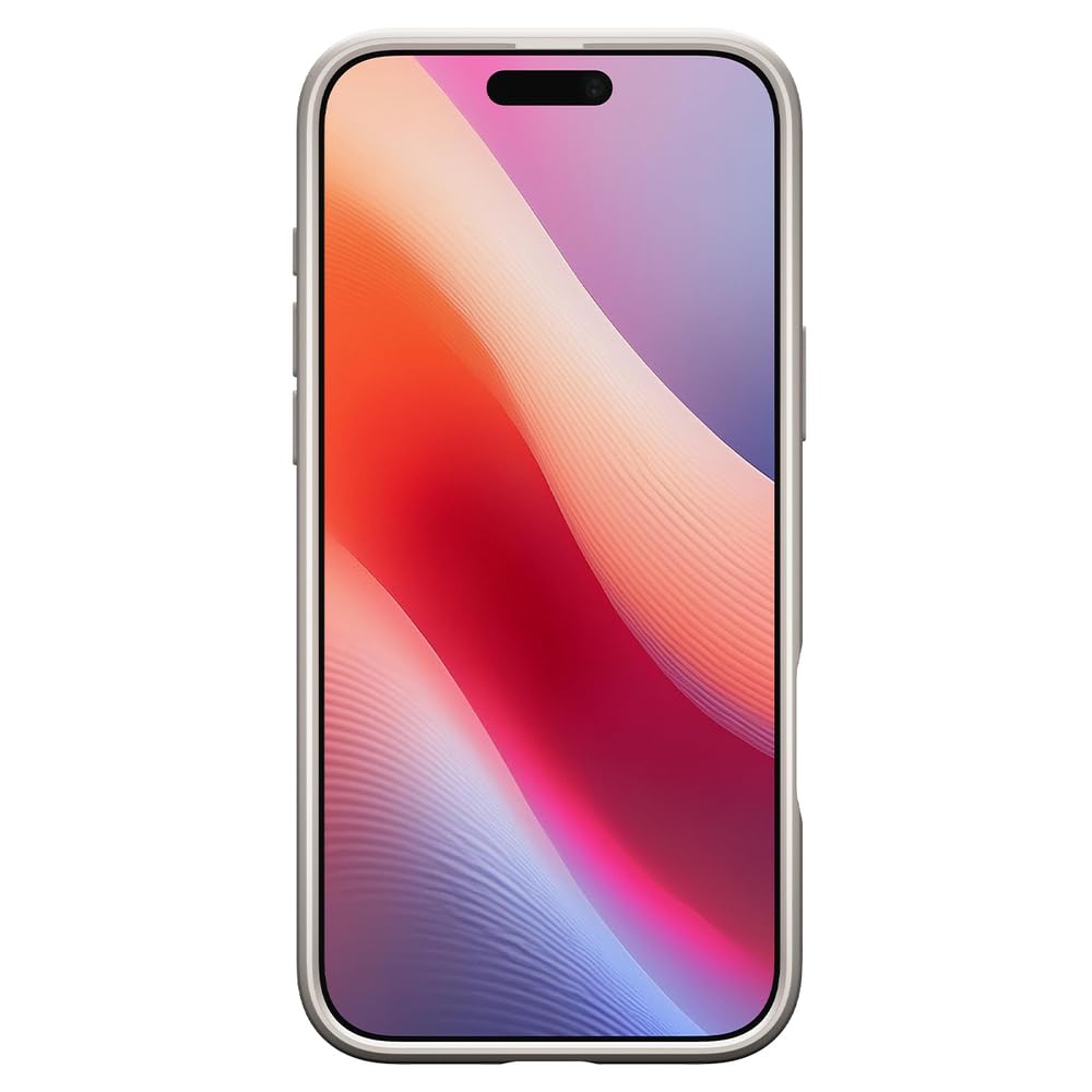 Spigen Ultra Hybrid Case for iPhone 16 Pro Max - Shockproof Clear Protective Cover with Military-Grade Protection | Compatible with Apple iPhone 16 Pro Max (2024) in Natural Titanium | Perfect for Daily Use, Travel & Outdoor Activities