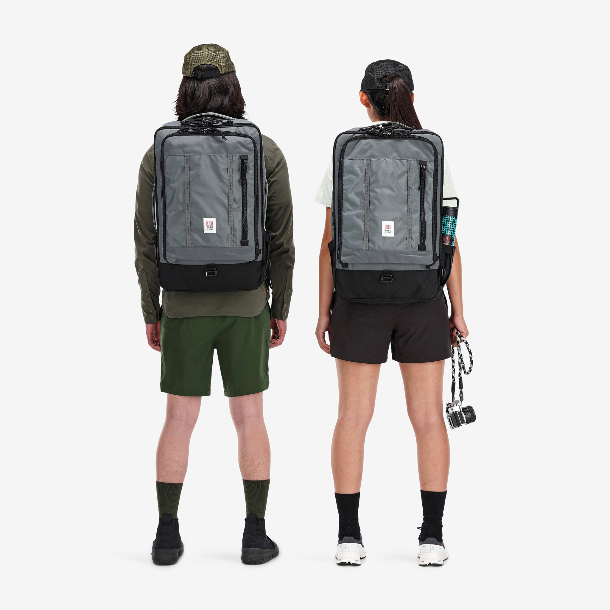 40L Lightweight Durable Travel Backpack for Men & Women - Waterproof Carry On Luggage for Airplane, Hiking, Camping & Business Trips