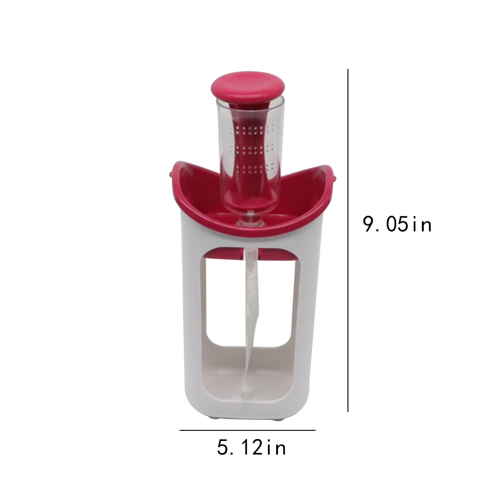 **10PCS Reusable Baby Food Pouch Maker - Fresh Fruit Juice & Puree Squeezer with Storage Bags - Portable Baby Food Processor for Homemade Snacks & On-the-Go Feeding (Red)**    *Perfect for making healthy homemade baby food, storing snacks, and convenient feeding at home or outdoors.*