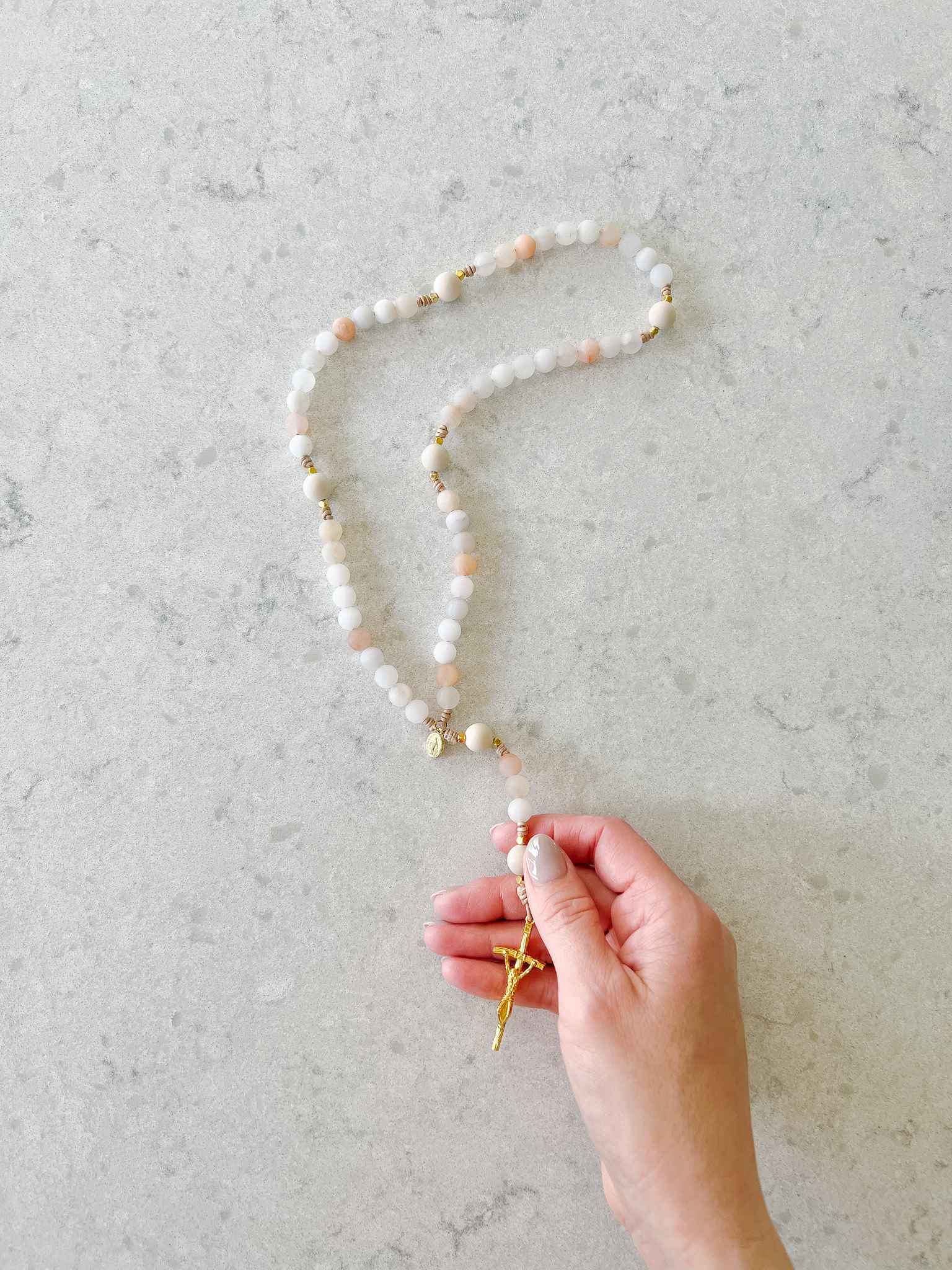 Mary's Prayer Rosary - Handmade Catholic Rosary Beads for Devotion, Meditation & Spiritual Gifts | Perfect for Prayer, Worship & Religious Ceremonies