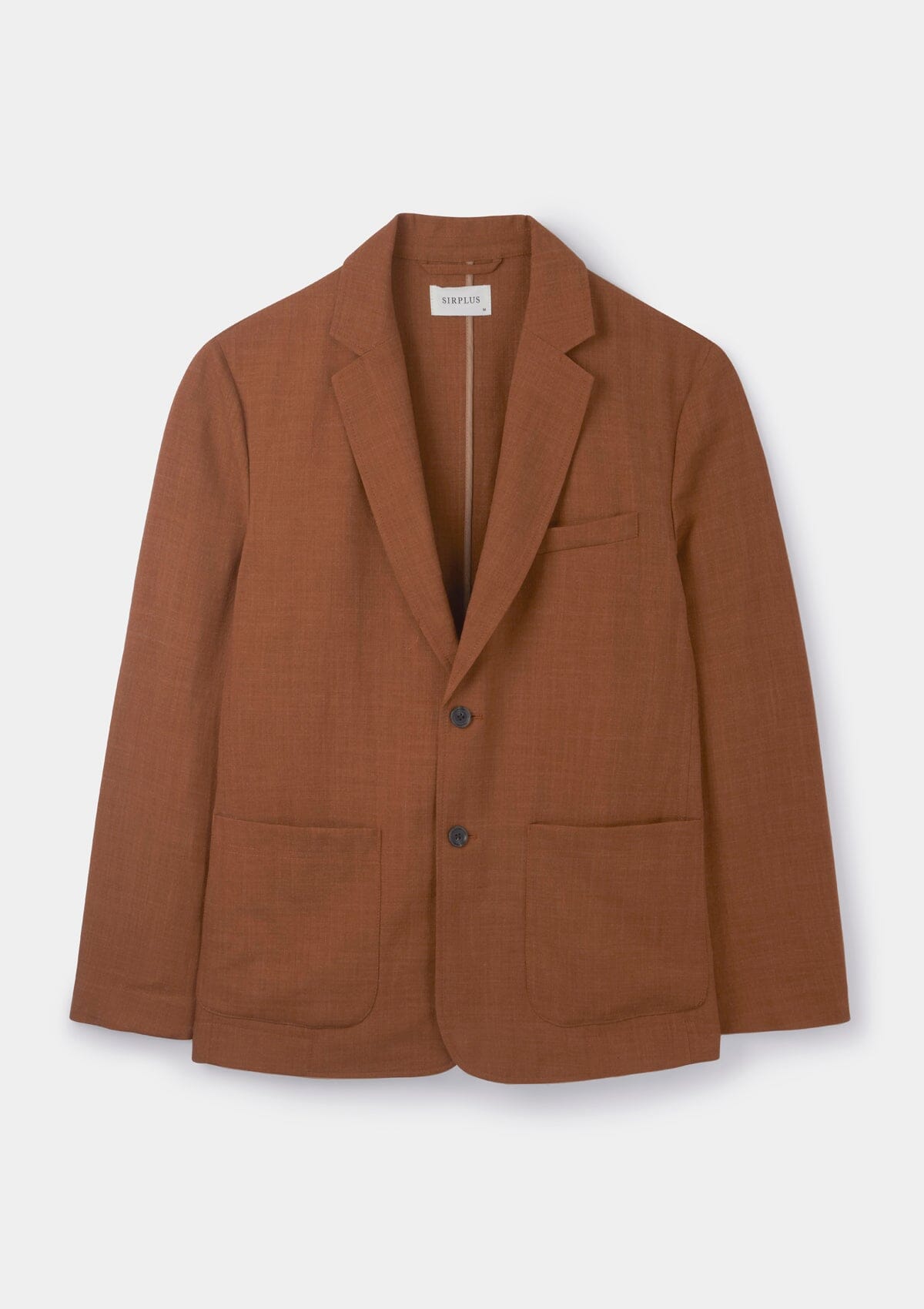Premium Sienna Virgin Wool & Silk Blend Suit for Men - Elegant Business Attire for Office, Weddings & Formal Events