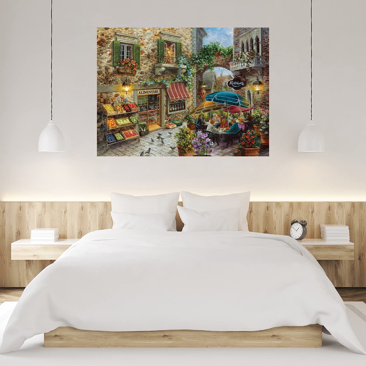 Premium Fine Art Canvas Wall Decor - 'Contentment' by Artist Nicky Boehme - 46x35 Inches - Ready to Hang - Perfect for Living Room, Bedroom, Office & More - Elevate Your Home or Workspace Decor