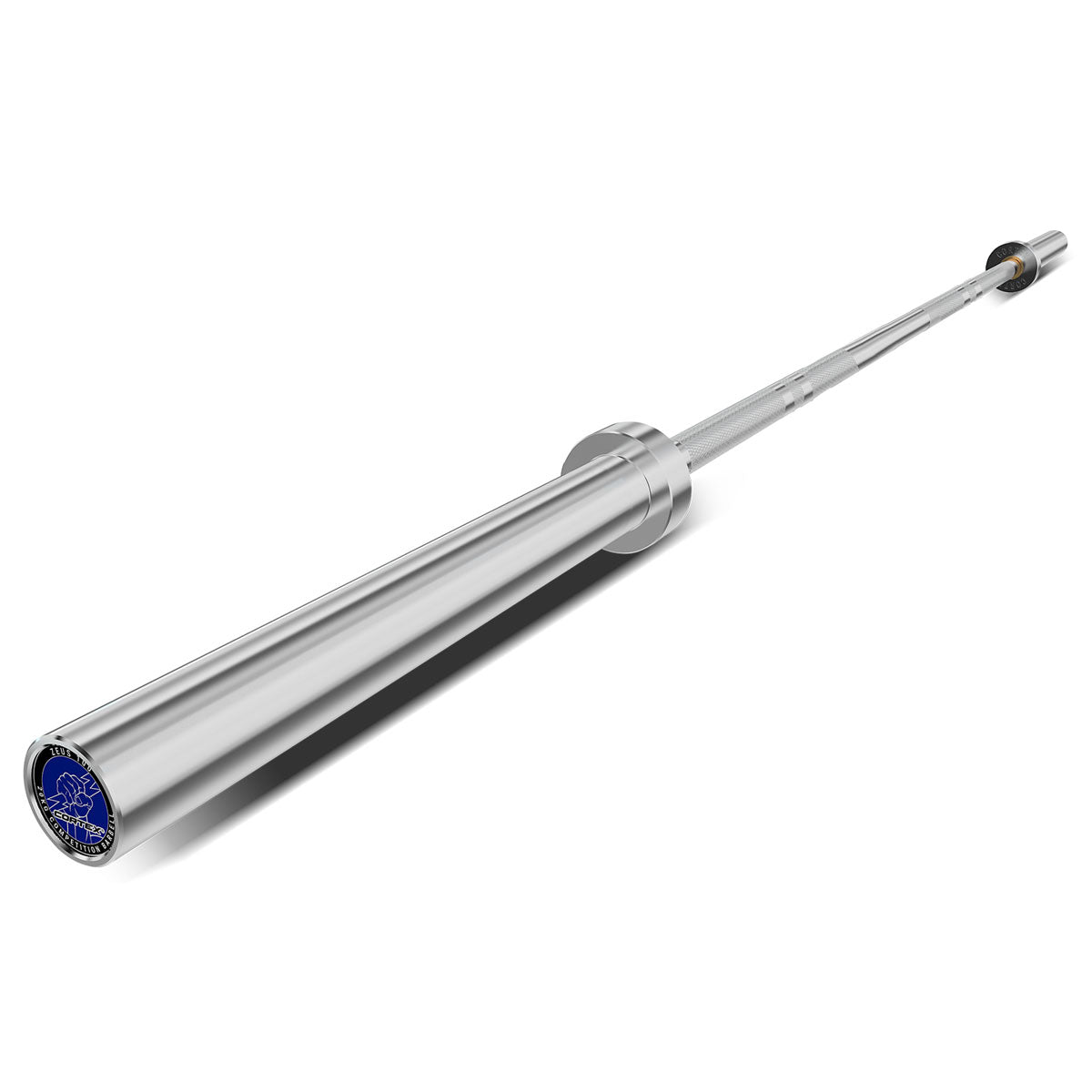 CORTEX ZEUS100 7ft Olympic Competition Barbell - 20kg Weight Capacity, Hard Chrome Finish - Perfect for CrossFit, Powerlifting & Home Gym Workouts