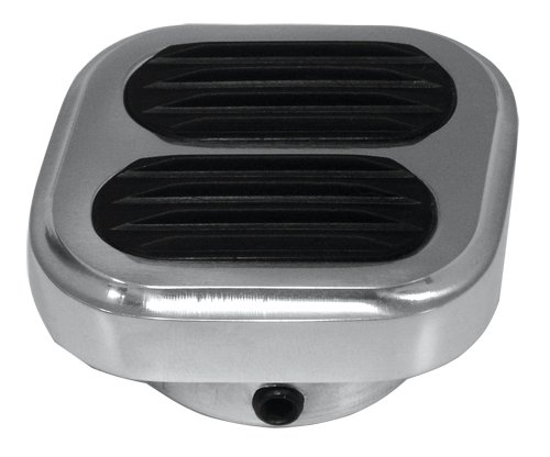 Polished Aluminum Street Rod Dimmer Switch Pad - Compatible Replacement for Chevy, Ford, Mopar | Vintage Car Restoration & Custom Hot Rod Upgrade
