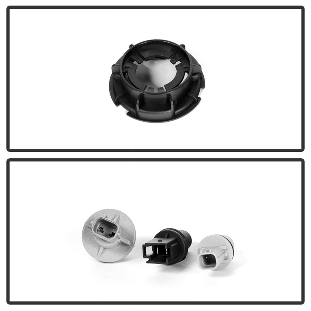 ACANII Replacement Headlights for 2005-2009 Chevy Equinox SUV - Black Headlamps Pair (Driver & Passenger Side) | Perfect for Night Driving, Off-Road Adventures & Vehicle Restoration Projects