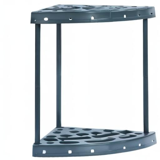 VEVOR 19-Slot Garden Tool Organizer - Heavy Duty Yard Tool Tower Rack for Garage, Shed & Outdoor Storage - Holds Rakes, Brooms, Shovels & Long-Handled Tools - Durable PP Garden Tool Stand Holder for Home, Lawn & Garden Organization