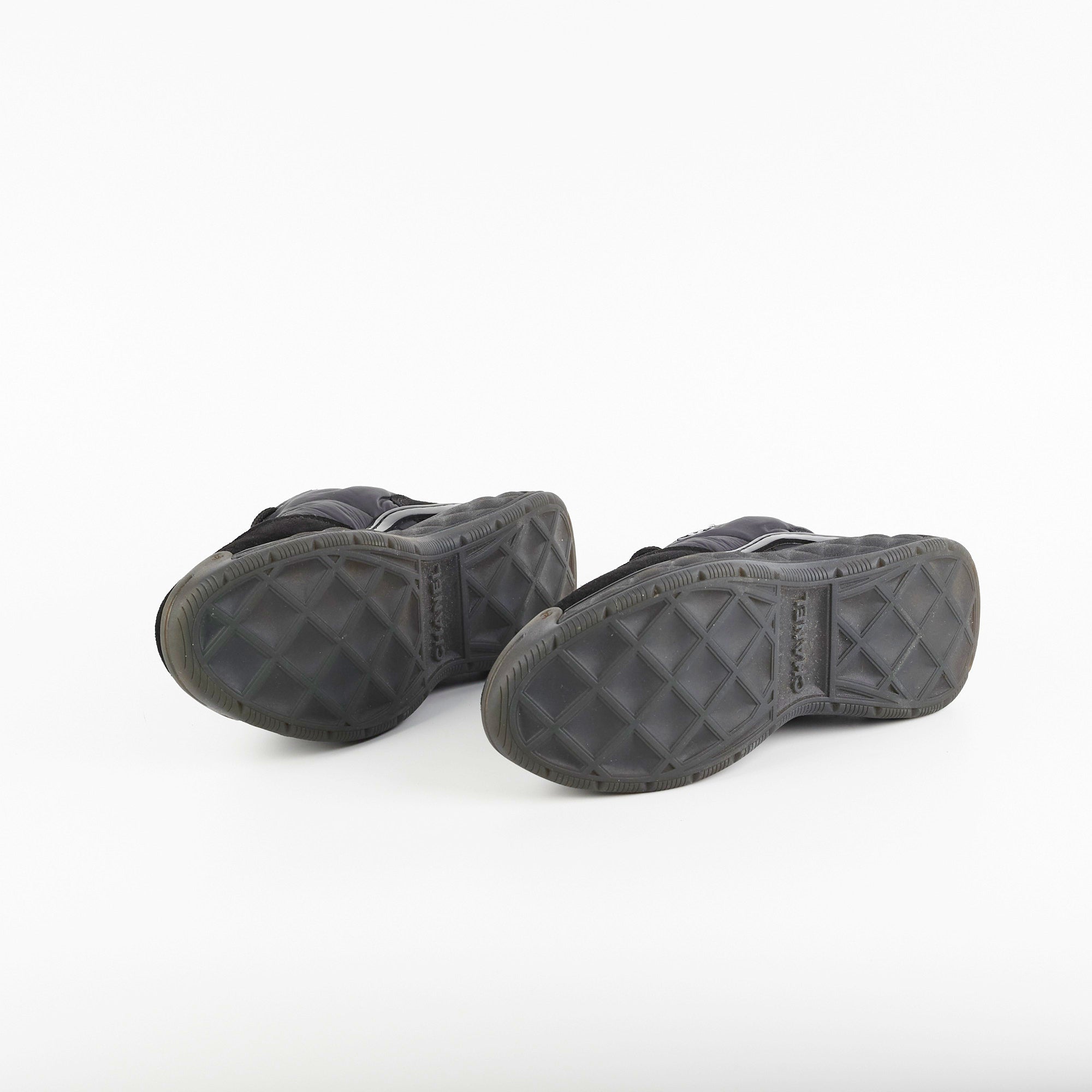 Chanel Black Sneakers for Women - Size 35 | Classic Luxury Fashion Shoes for Casual Wear, Street Style & Everyday Comfort