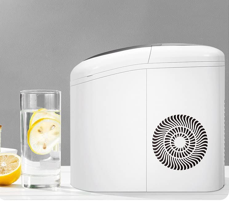 Commercial Automatic Ice Maker Machine - Electric Round Block Ice Cube Maker for Small Bars, Coffee Shops & Home Use | Perfect for Cocktails, Beverages & Cold Drinks