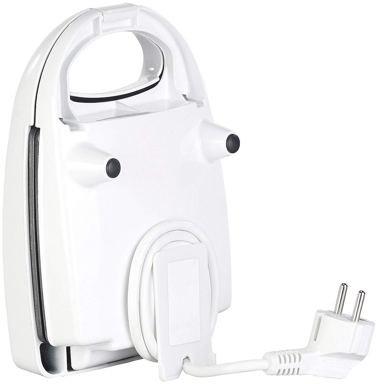 Rosenstein & Söhne 4-Cup Non-Stick Ice Cream Cone Waffle Maker - 520W Electric Waffle Cone Maker for Homemade Desserts, Party Treats & Ice Cream Shops