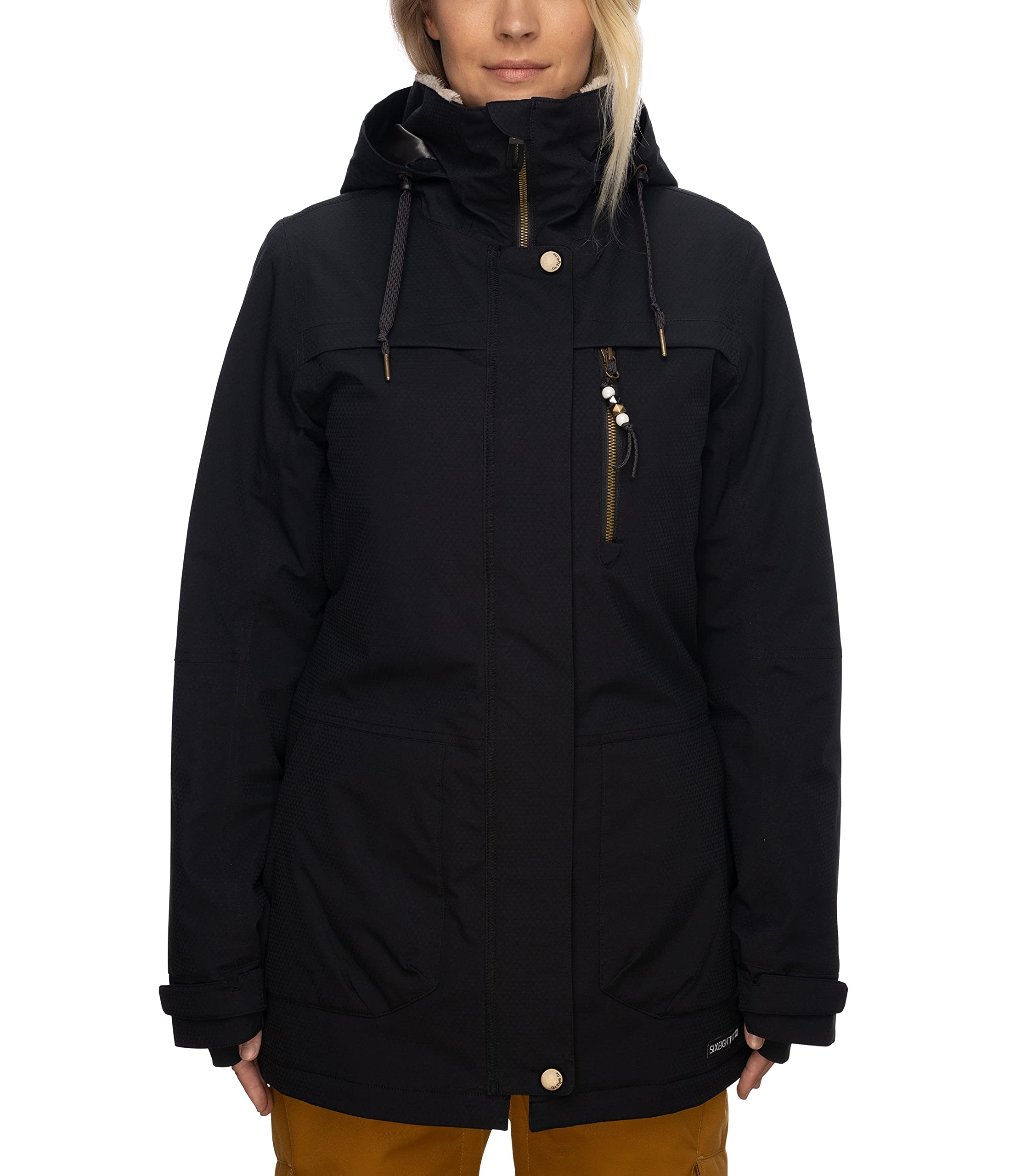 686 Women's Spirit Insulated Jacket - Waterproof Winter Coat for Skiing, Snowboarding & Outdoor Activities | Warm Puffer Jacket with Hood for Cold Weather