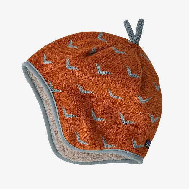 Reversible Baby Beanie Hat - Soft & Warm Knit Winter Cap for Infants & Toddlers - Perfect for Outdoor Play, Stroller Walks & Cold Weather Protection